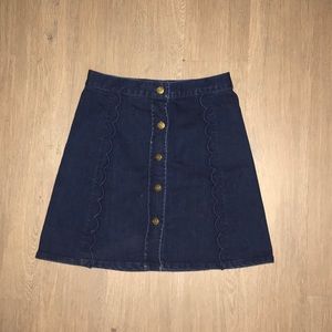Draper James Denim Skirt